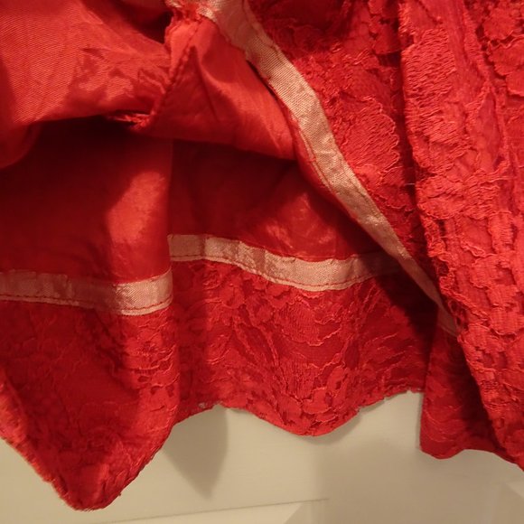 Vintage Jeanne D'Arc Lace Sheath Dress - Picture 9 of 11